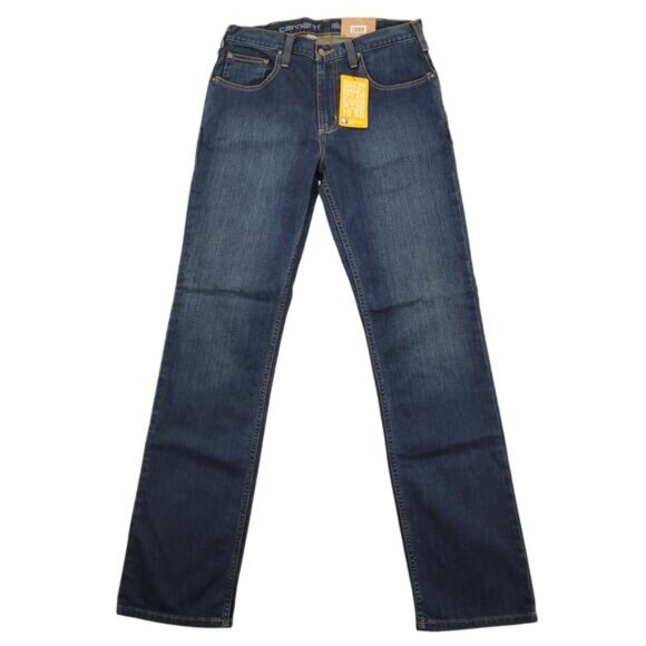 Carhartt Jeans Men's 32X34 Mid Rise Rugged Flex Straight Leg Relaxed Fit NEW - Picture 2 of 13